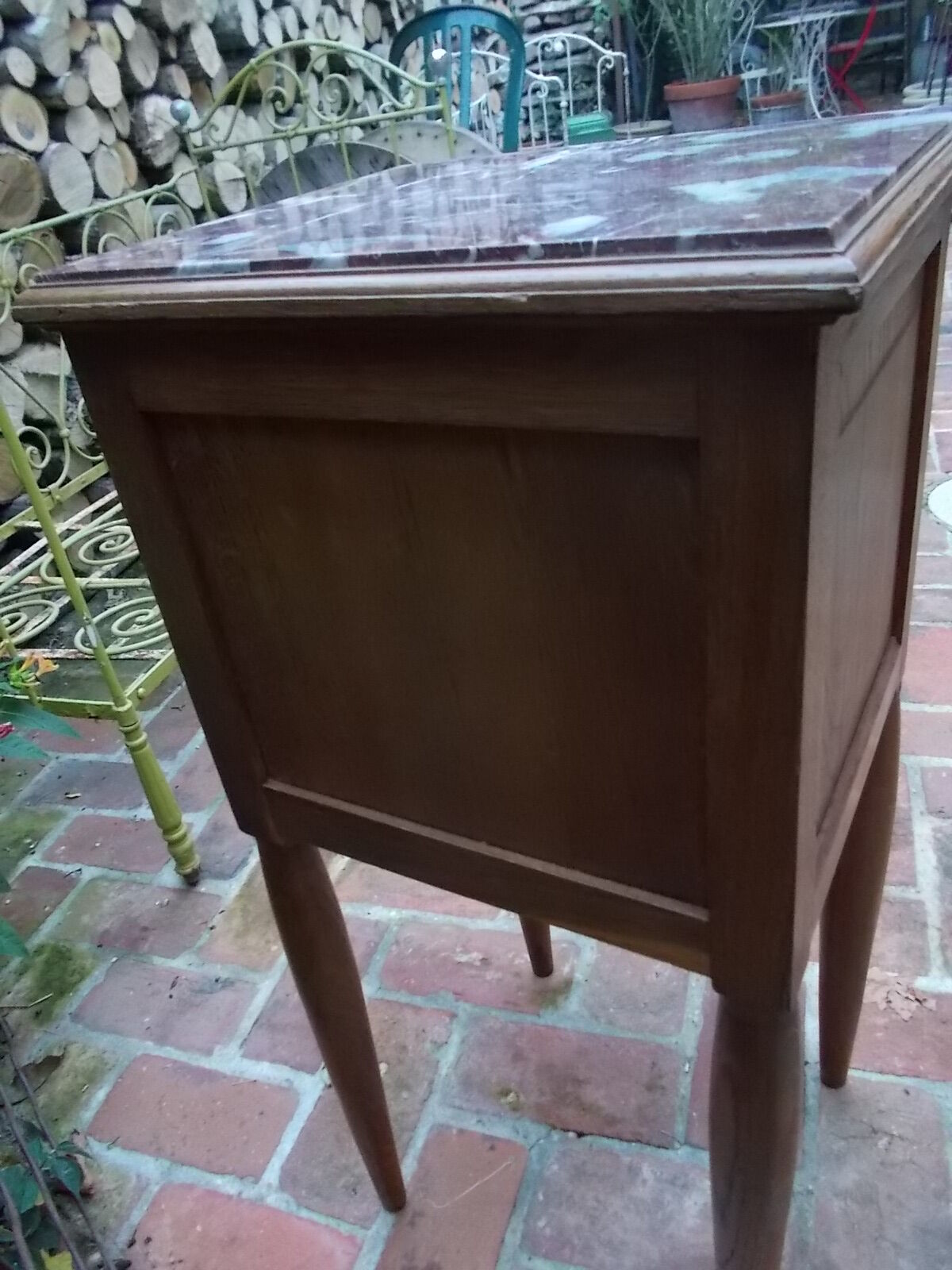 Art deco bedside table