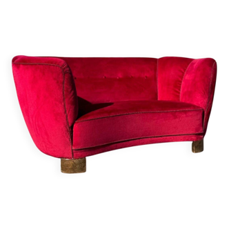 Vintage banana sofa from Denmark