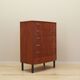 Teak chest of drawers, Danish design, 1970s, production: Denmark