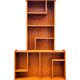 Two vintage asymmetrical storage units