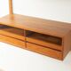 Étagère élégante par Poul Cadovius, années 1950, teck, Danemark