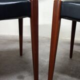 4 Scandinavian chairs from the 60s