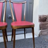 4 chaises Art Deco 1950