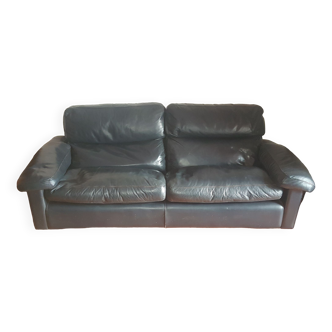 Poltrona Frau leather sofa