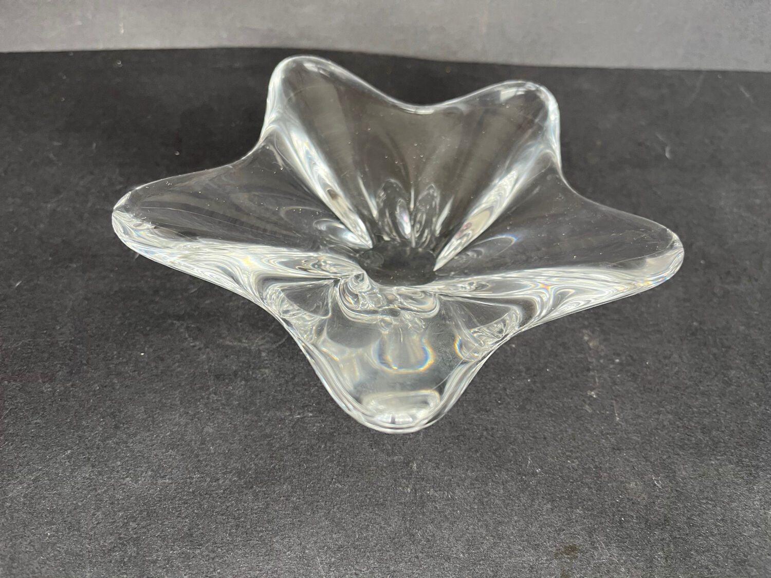Ashtray in Baccarat crystal