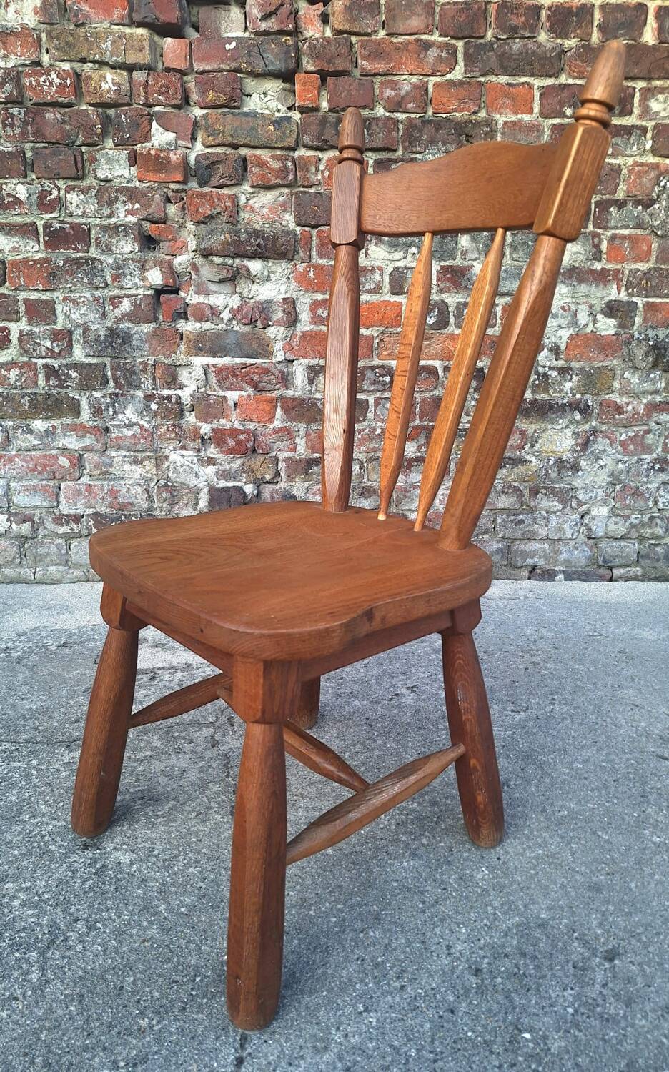 Set of 4 vintage chairs, antique seating furniture