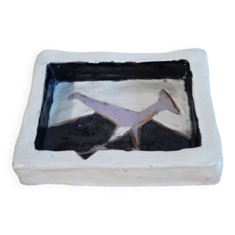 Danish ceramic pocket tray 1960