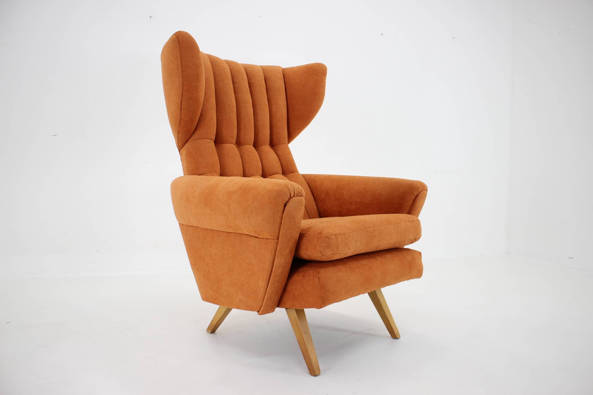 1960s Wing Chair, Czechoslovakia