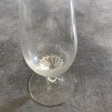 Vase soliflore vintage en verre