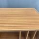 Writing desk, vintage wooden desk, 1980s, Czechoslovakia
