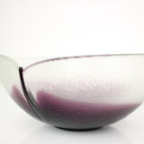 Mid-Century Bowl Designed by Jiri Suhajek for Crystalex , 1970's