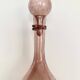 Blown glass bubble carafe