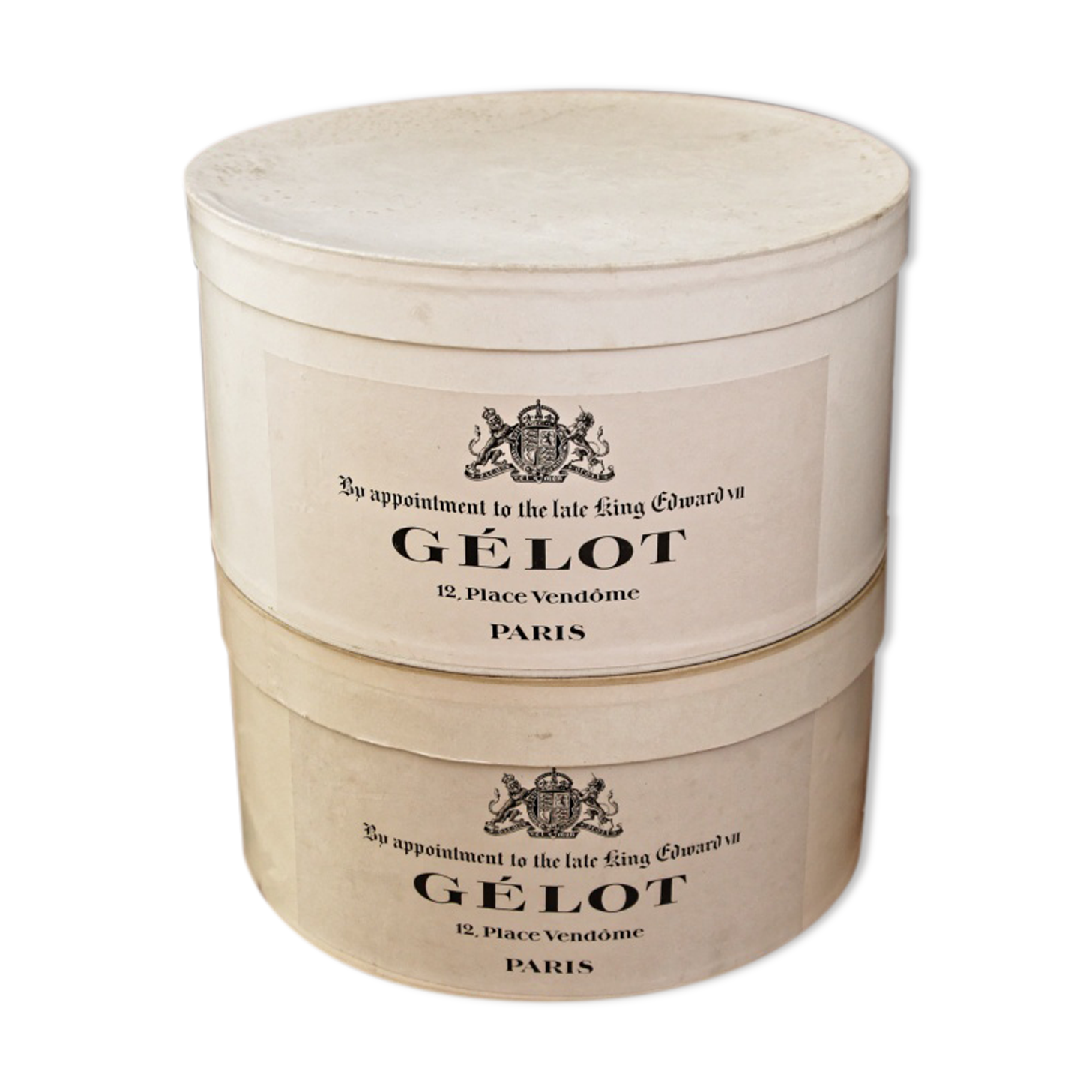 Boites A Chapeau Gelot Paris Avec Chapeaux Feutre Selency