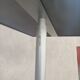 Vintage floor lamp grey metal
