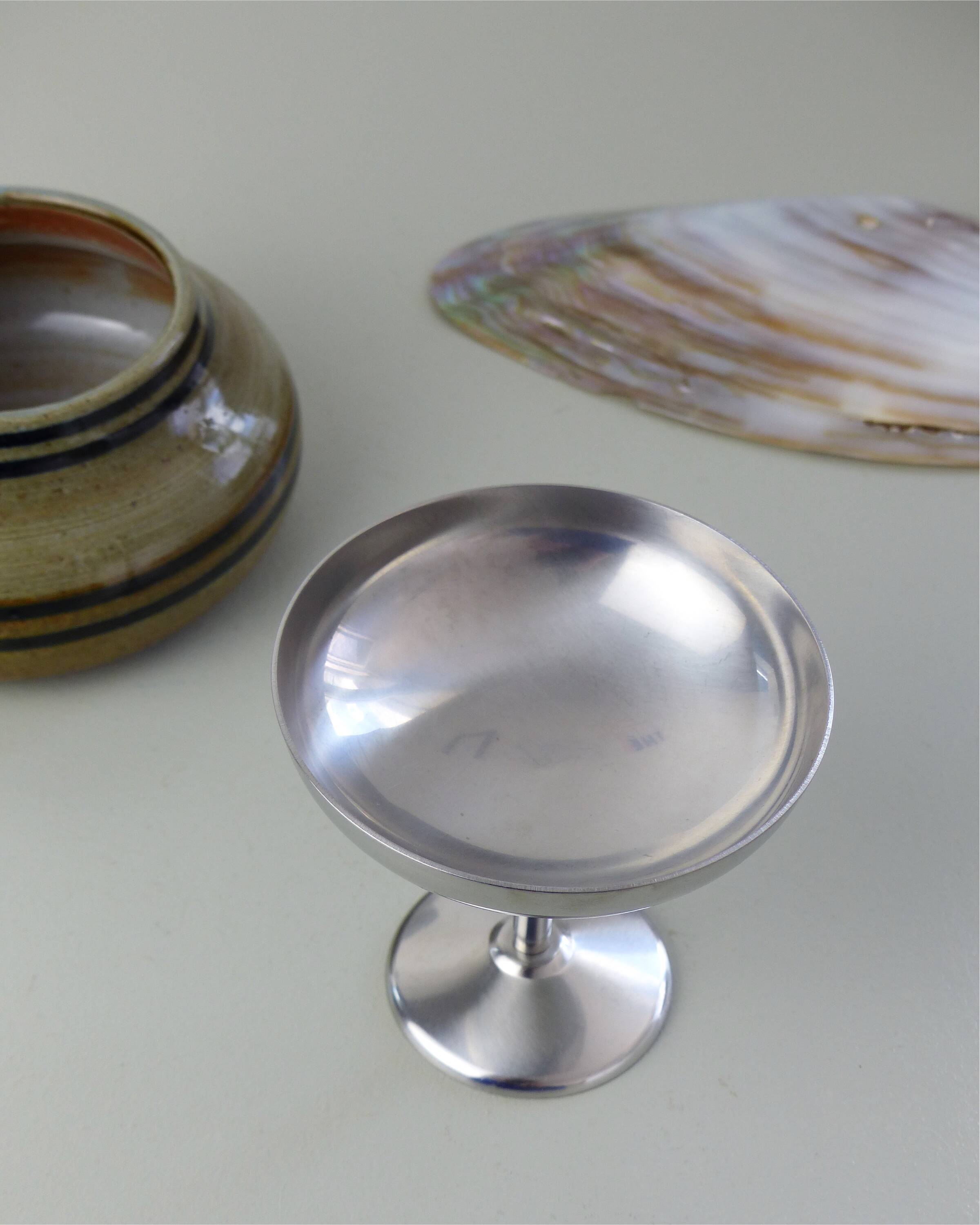 Set of 6 GD stainless steel ice cream cups