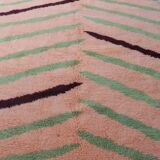 Colourful Berber rug with tiger patterns - 320 x 200 cm