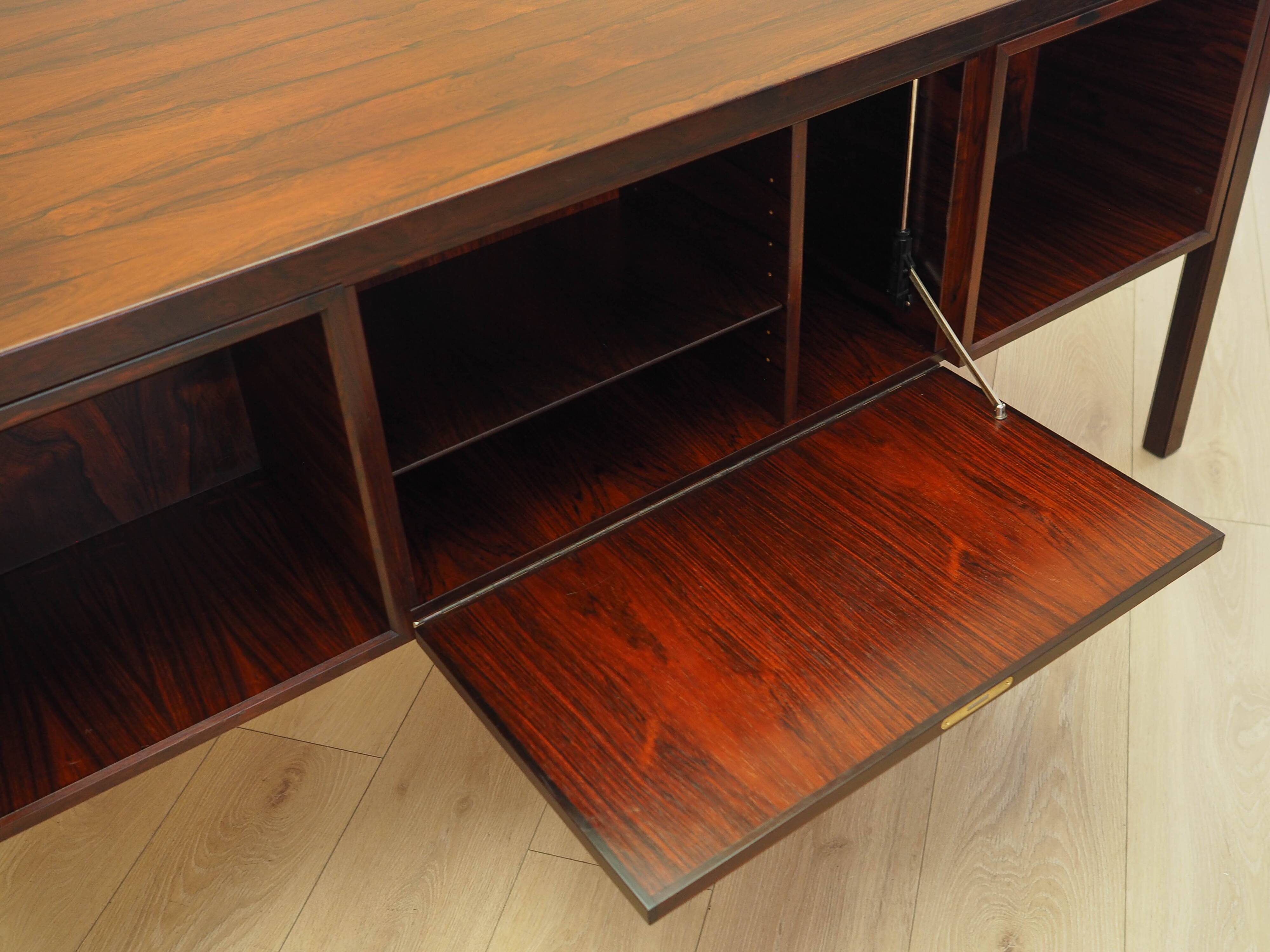 Rosewood desk, Danish design, 1970s, manufactured by Omann Jun