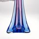 Large Sommerso Vase Murano Violet Blue 34cm
