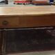 Walnut coffee table