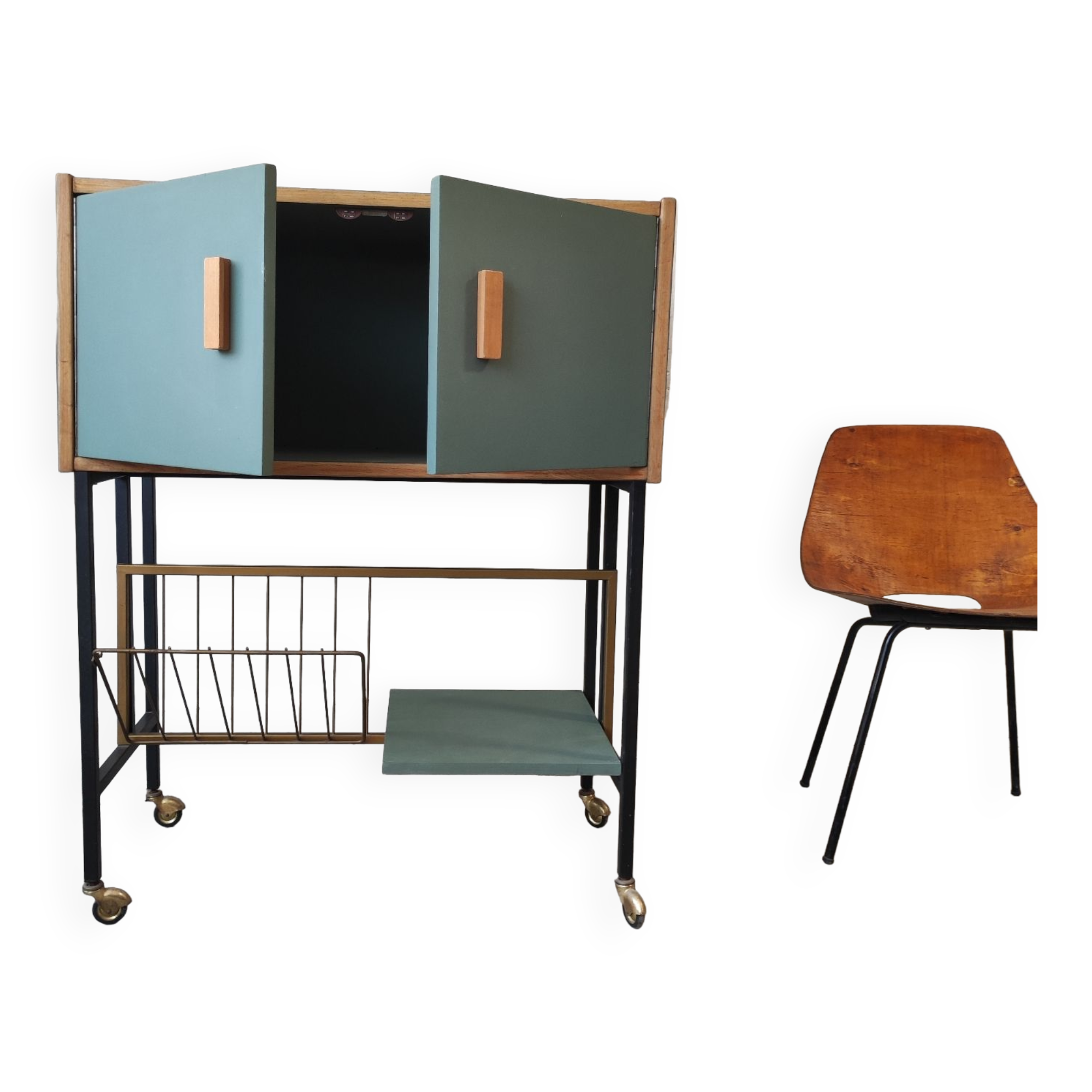 Sideboard furniture for turntable vintage 50's