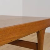 Table basse en teck du milieu du siècle par Johannes Andersen pour CFC Silkeborg, Danemark