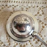 Silver-plated tea strainer