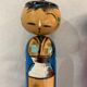 Pair of Kokeshi dolls