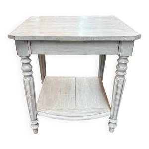 Table d’appoint grise