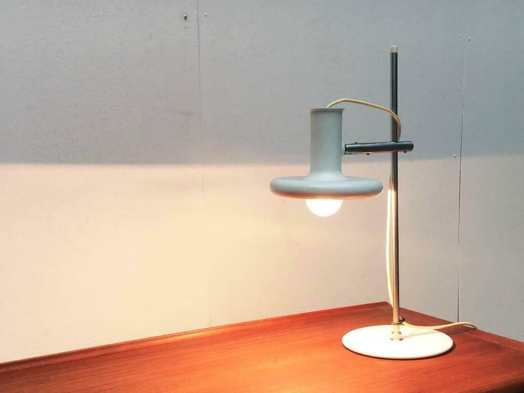 Optima table lamp from the Danish space age mid-century by Hans Due for Fog & Mørup, 1970s.