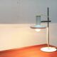 Lampe de table Optima de l’ère spatiale danoise du milieu du siècle par Hans Due pour Fog & Mørup, années 1970
