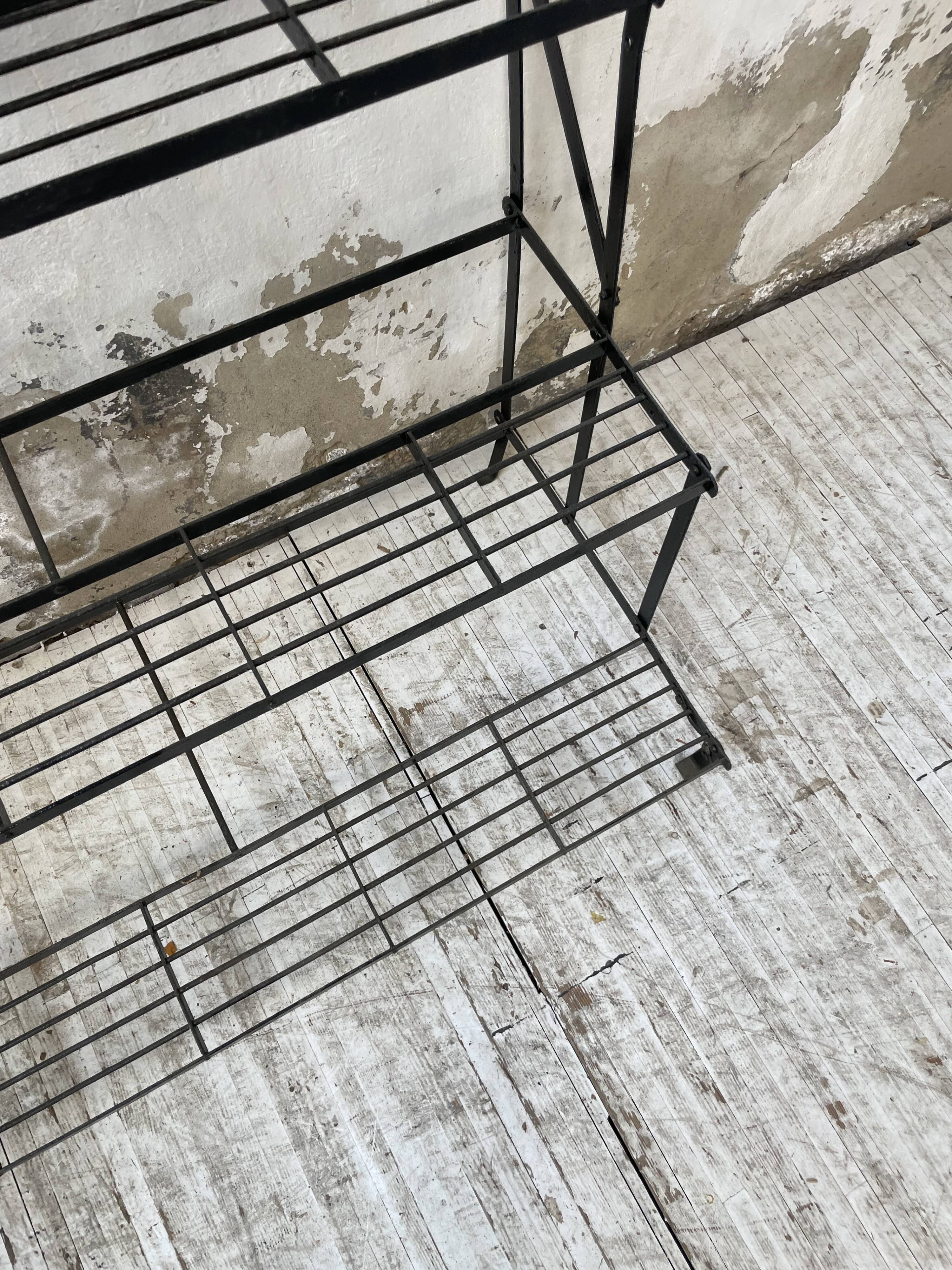 Plant holder florist metal staircase