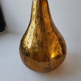 Decorative brass pear