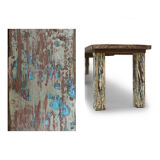 Wooden bench