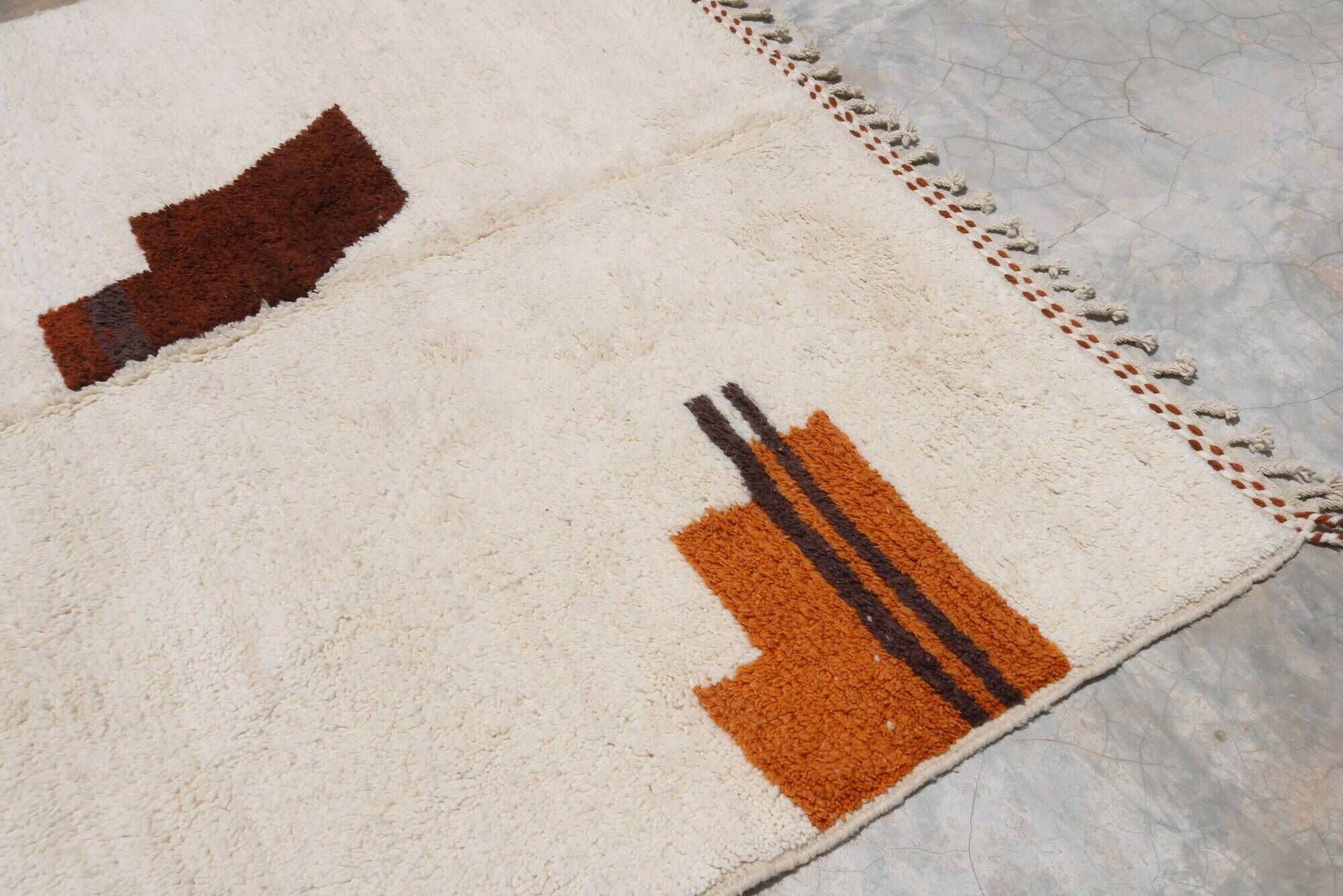Grand tapis coloré fait main, 295 x 210 cm - G1079