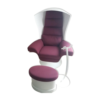 Relaxation chair "relaxstory" white label and dhuismes