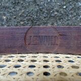 2 Thonet No. 19 chairs with new "oak-style" caning.