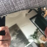 Superb old beveled mirror 42x59cm