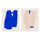 Suite de 2 illustrations contemporaines