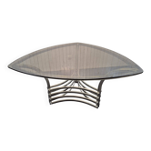 Vintage chrome space age table