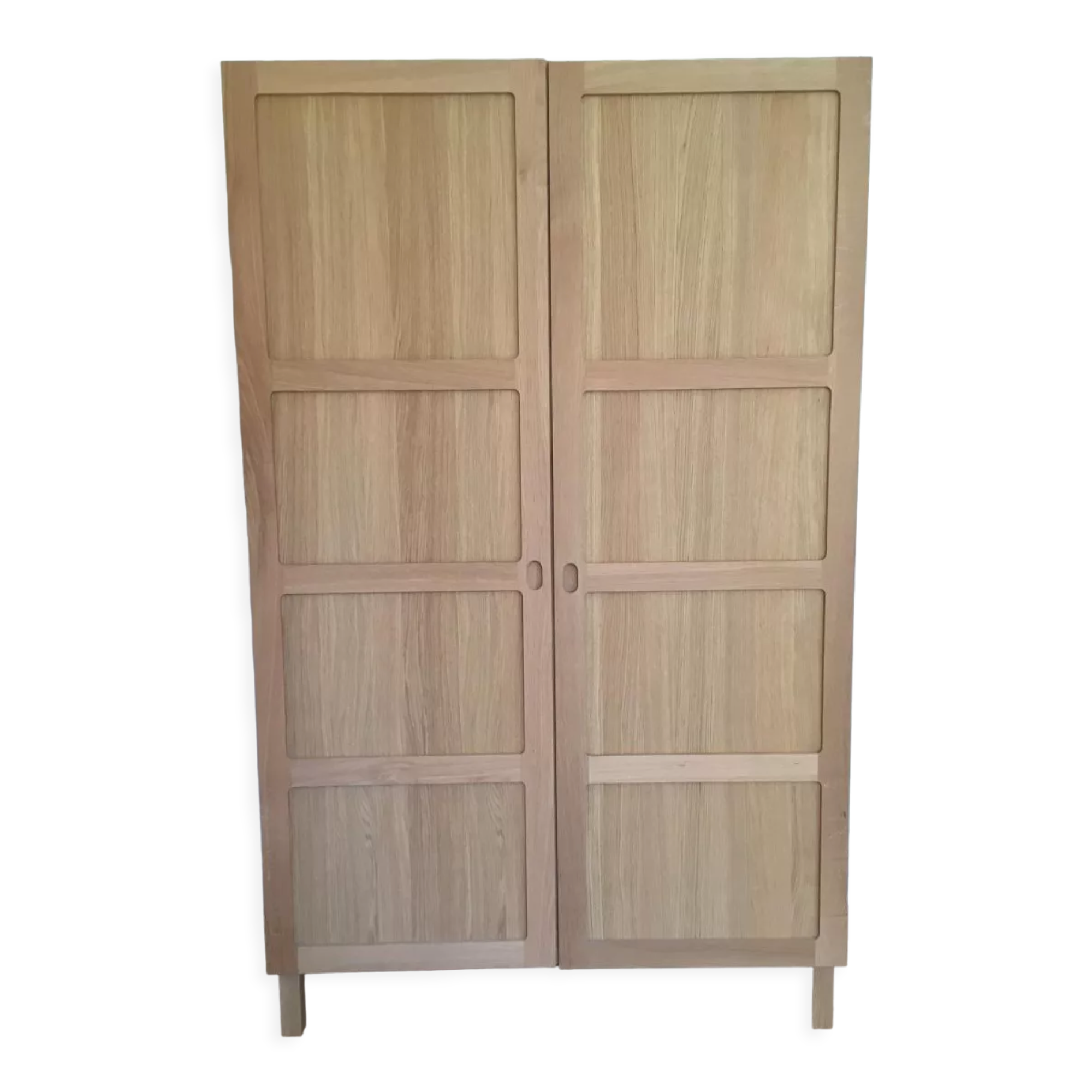 Armoire 2 portes en chêne Habitat
