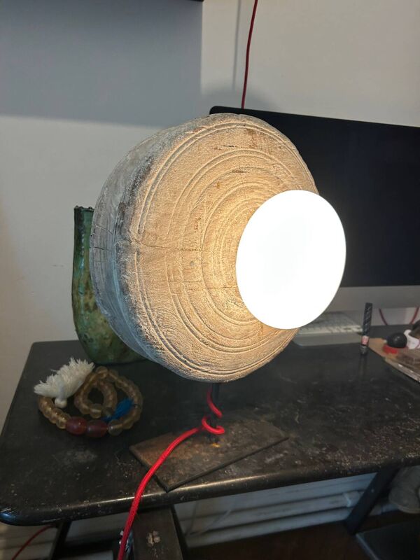 Lampe roue indienne