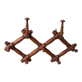 Portemanteau extensible en bois
