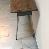 Pupitre écolier double pieds compas aluminium