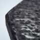 Brutalist Octagonal Coffee Table in Black Stone Look Resin, 1970s
