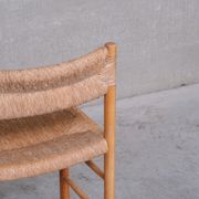 'Dordogne' Mid-Century Rush Dining Chairs