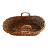 Couffin vintage en osier