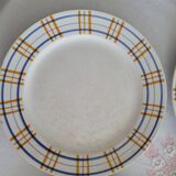 6 dessert plates Model Poitou from Sarreguemines