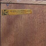 Teak chest of drawers by Borge Mogensen for Karl Andersson and Son