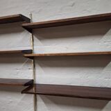 Kai Kristiansen rosewood modular shelf system, Denmark 1960s