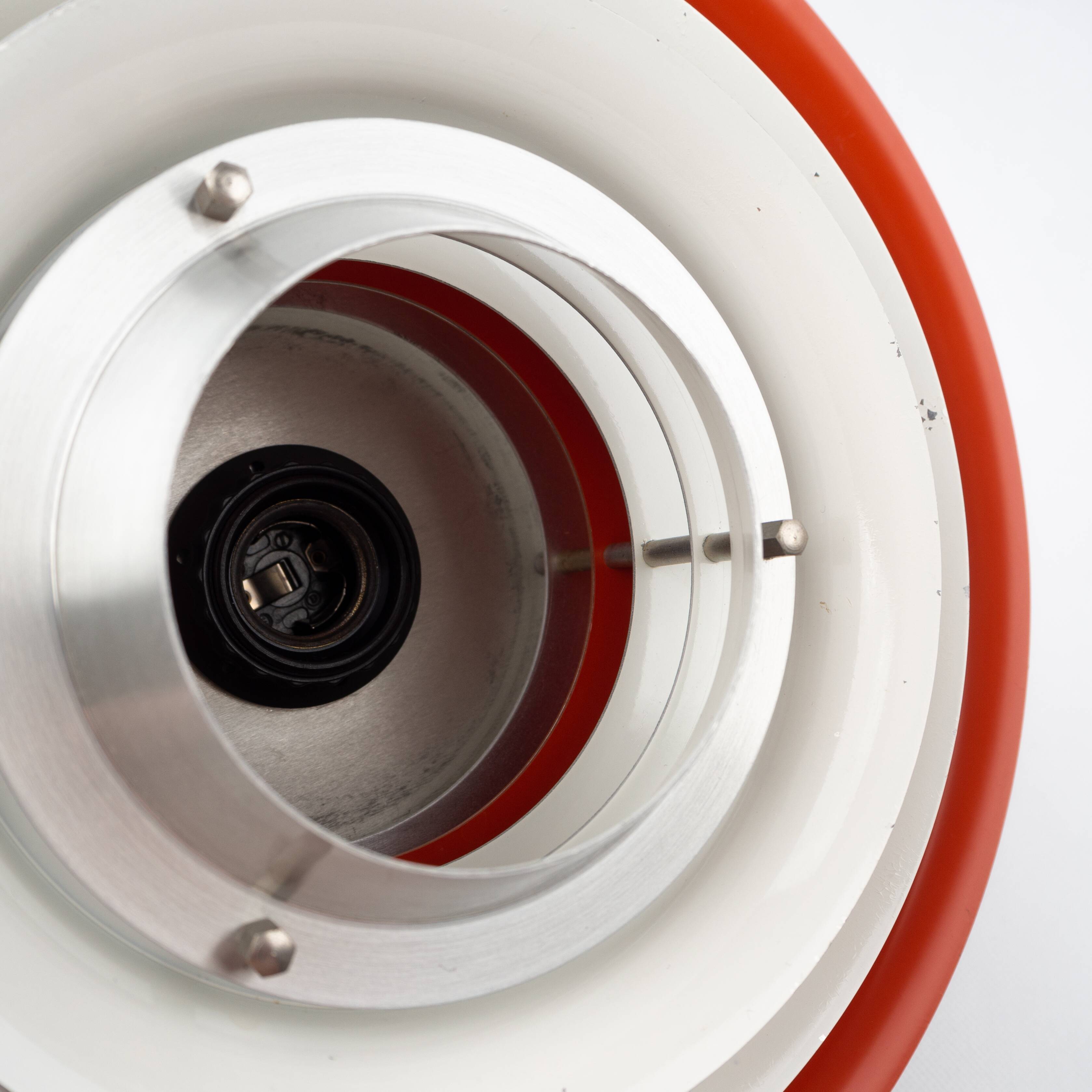 Swedish pendant lamp Trava by Carl Thore, Granhaga, Sweden, 1963